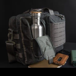 Magforce Recruit Briefcase Waxed Canvas -GearNest Shop recruit2 41944.1689852911.1280.1280 76554.1689945535