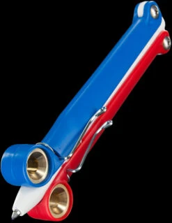 Spyderco Baliyo Red White Blue Pen -GearNest Shop scyus100 1 40564.1587728763