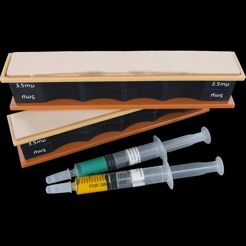 Wicked Edge 5.0/3.5 Micron Diamond And Leather Strops 1 Wicked Edge 5.0/3.5 Micron Diamond And Leather Strops